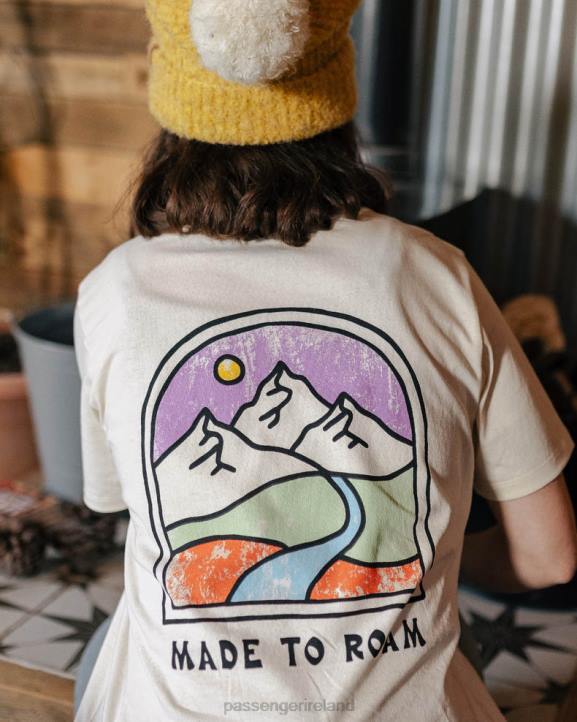 WoClothing Passenger 22N8994 Friday Collective Recycled Cotton T-Shirt Birch Women Birch