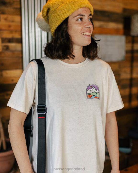 WoClothing Passenger 22N8994 Friday Collective Recycled Cotton T-Shirt Birch Women Birch