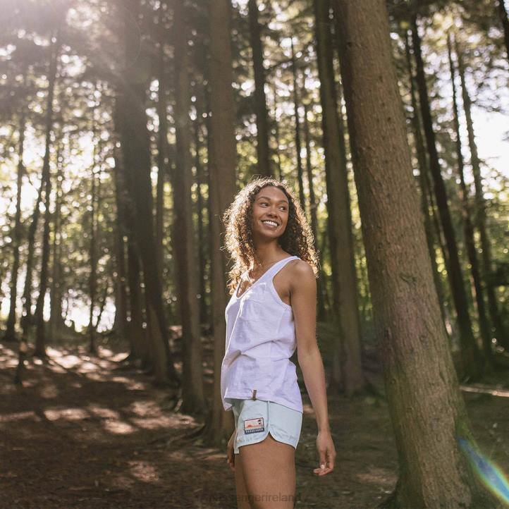 WoClothing Passenger 22N81011 Rivergate Recycled Cotton Top White Women White