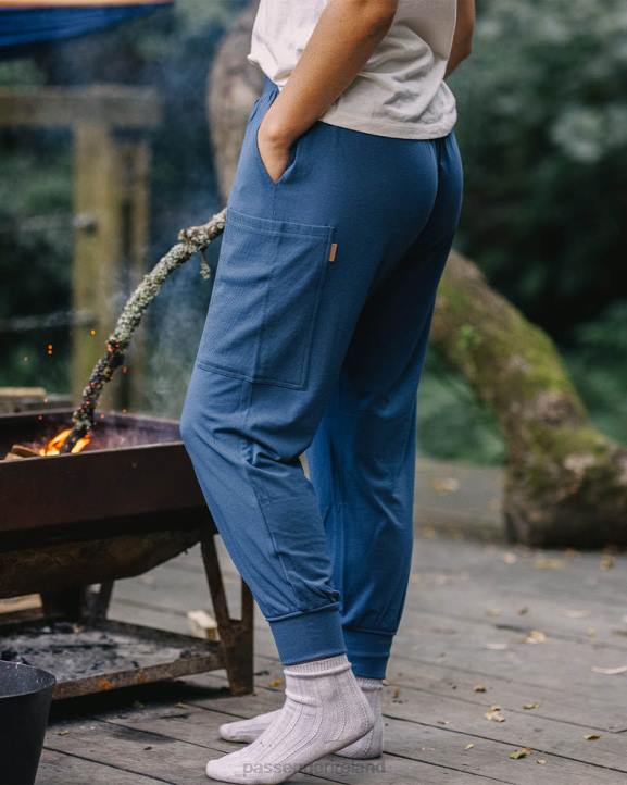 WoClothing Passenger 22N8950 Day Dream Trouser Dark Denim Women Denim