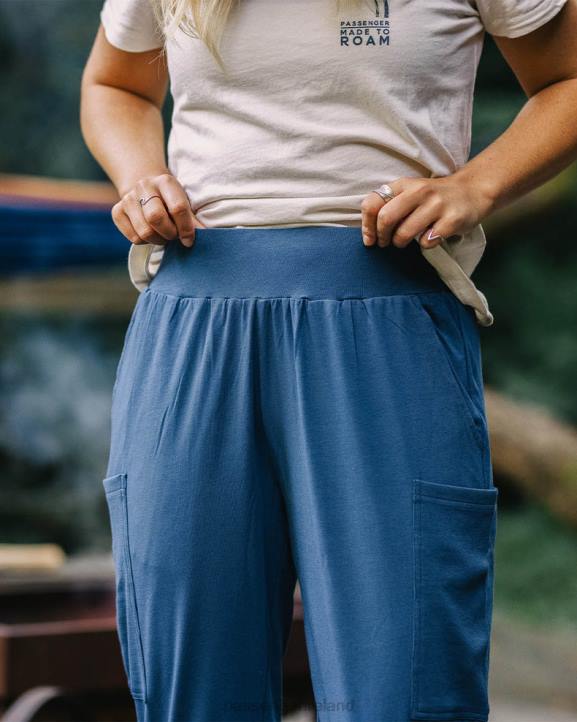 WoClothing Passenger 22N8950 Day Dream Trouser Dark Denim Women Denim