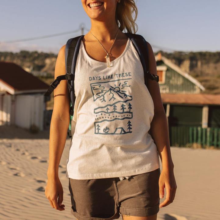 WoClothing Passenger 22N81019 Days Like These Hemp Vest Birch Women Birch