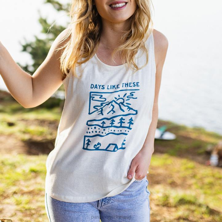 WoClothing Passenger 22N81019 Days Like These Hemp Vest Birch Women Birch