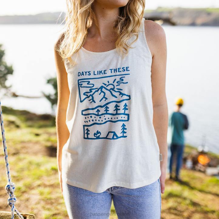 WoClothing Passenger 22N81019 Days Like These Hemp Vest Birch Women Birch