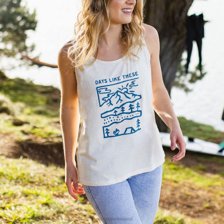 WoClothing Passenger 22N81019 Days Like These Hemp Vest Birch Women Birch