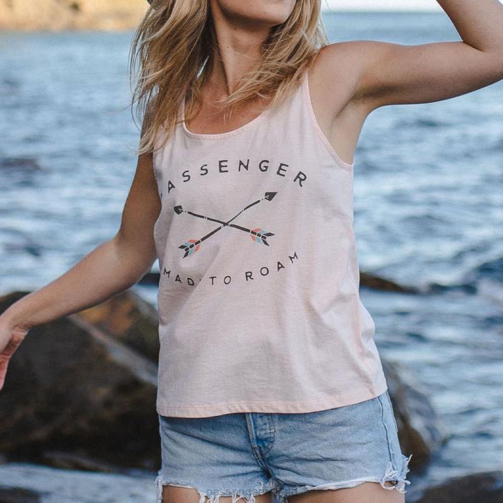 WoClothing Passenger 22N81023 Jinbei Recycled Vest Barely Pink Women Pink