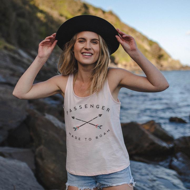 WoClothing Passenger 22N81023 Jinbei Recycled Vest Barely Pink Women Pink