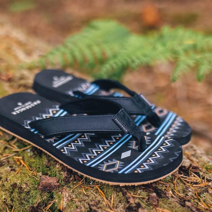 WoFootwear Passenger 22N81098 Lima Flip Flop Black Women Black