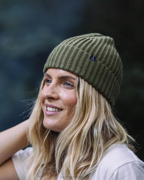WoHeadwear Passenger 22N81026 Fisherman Recycled Beanie Khaki Women Khaki
