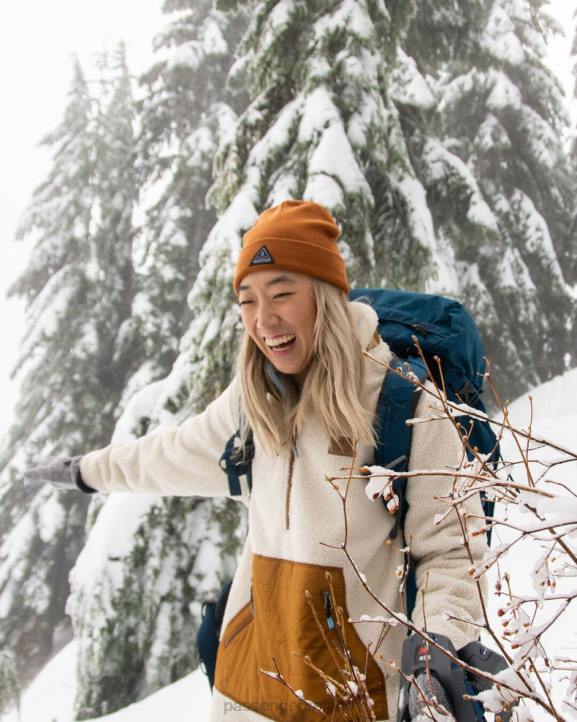 WoHeadwear Passenger 22N81029 Core Recycled Low-Top Beanie Glazed Ginger Women Glazed