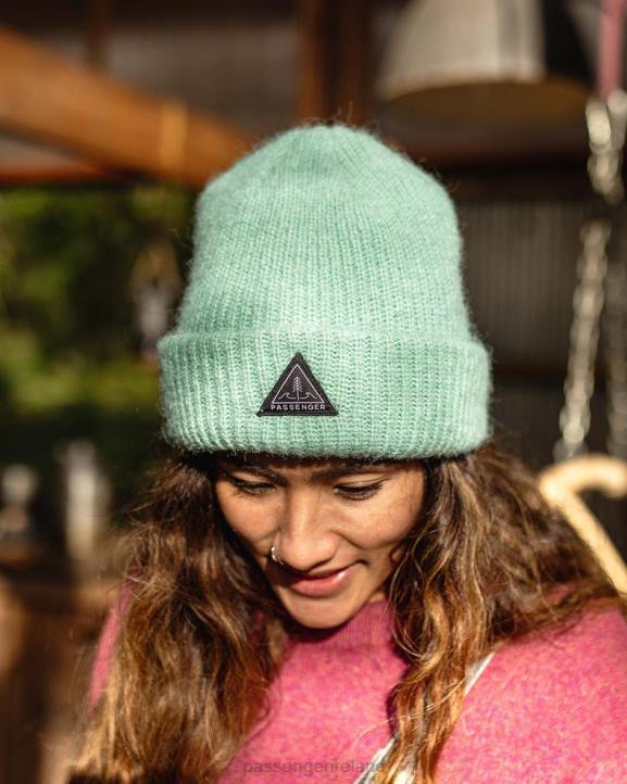 WoHeadwear Passenger 22N81039 High Tide Double Layered Beanie Delphinium Blue Women Blue