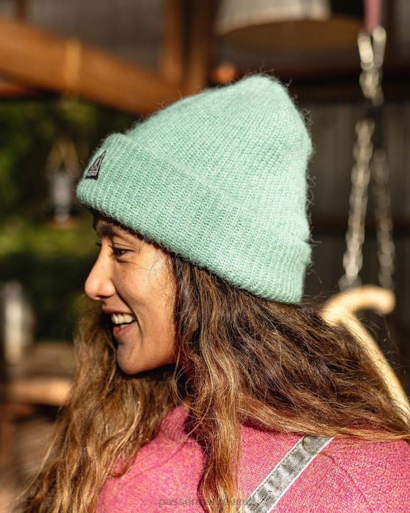 WoHeadwear Passenger 22N81039 High Tide Double Layered Beanie Delphinium Blue Women Blue