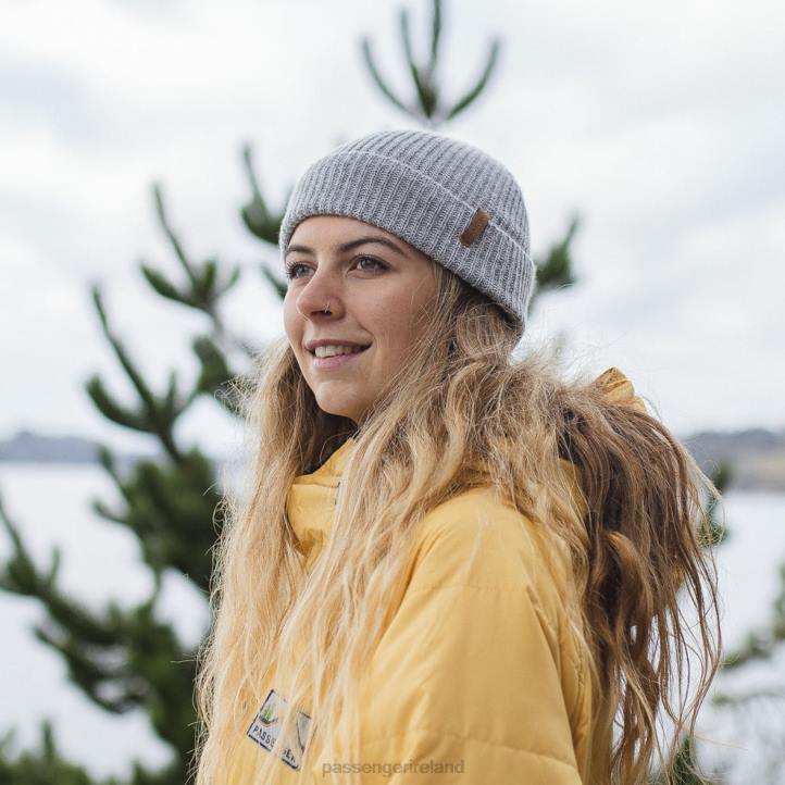 WoHeadwear Passenger 22N81053 Compass Beanie Light Grey Women Grey