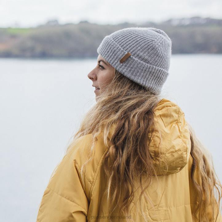 WoHeadwear Passenger 22N81053 Compass Beanie Light Grey Women Grey