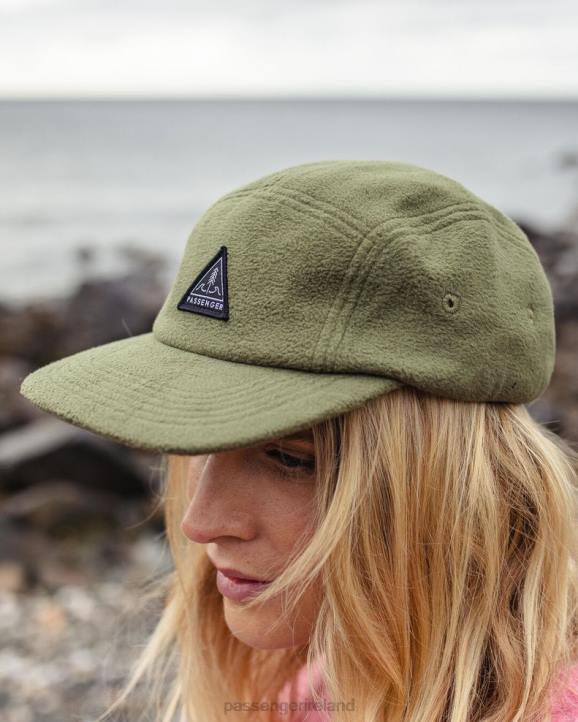 WoHeadwear Passenger 22N81064 Pine Recycled Polar Fleece Cap Khaki Women Khaki
