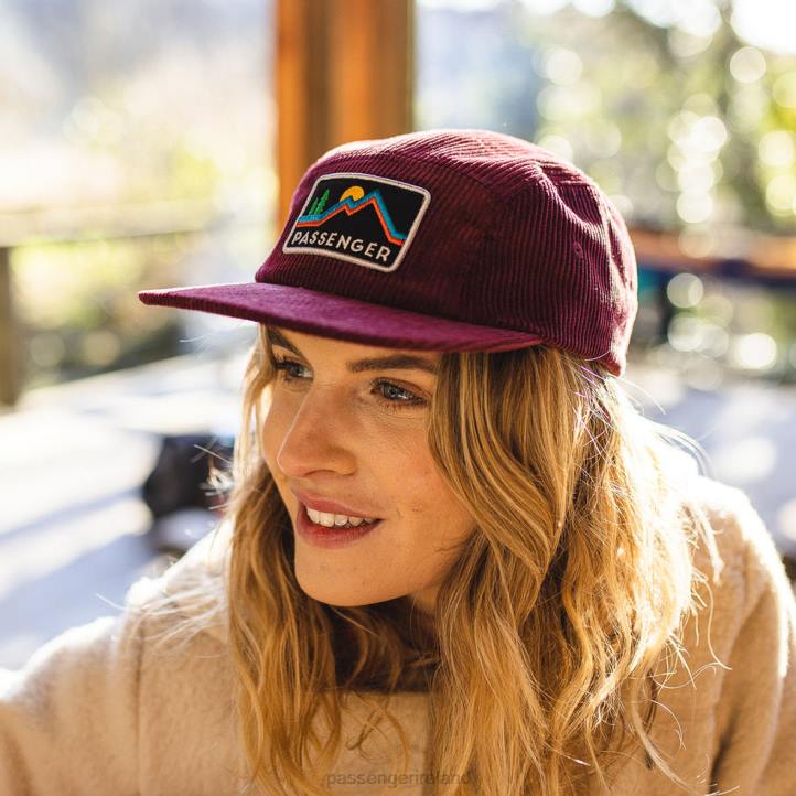 WoHeadwear Passenger 22N81065 Downtime Cord Cap Russet Women Russet