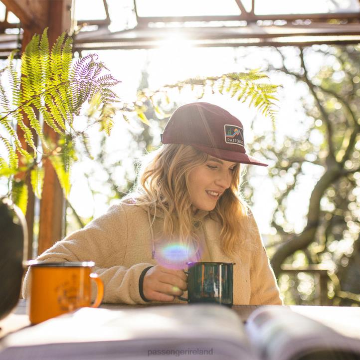 WoHeadwear Passenger 22N81065 Downtime Cord Cap Russet Women Russet