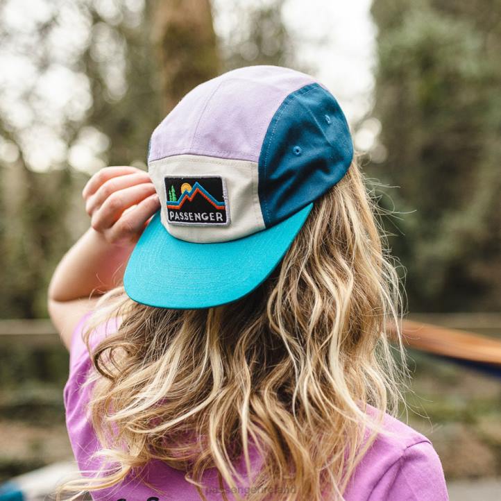 WoHeadwear Passenger 22N81066 Downtime Cap Viridian Green/Orchid Women Green