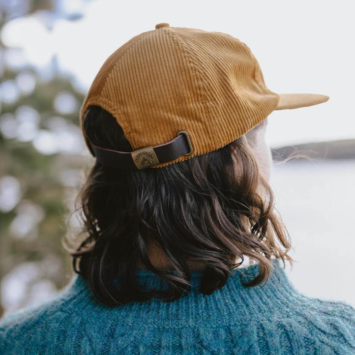 WoHeadwear Passenger 22N81083 Outsiders Recycled Cotton Cord Cap Sandy Brown Women Brown