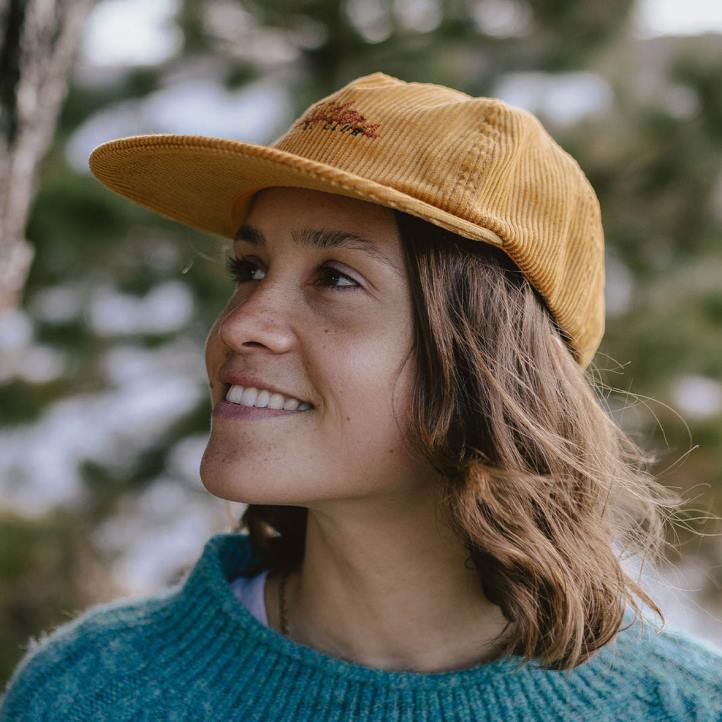 WoHeadwear Passenger 22N81083 Outsiders Recycled Cotton Cord Cap Sandy Brown Women Brown