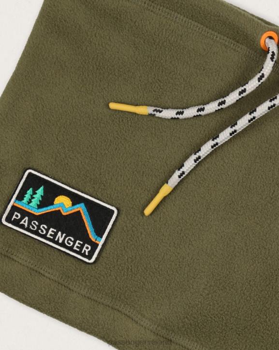 WoHeadwear Passenger 22N81043 Tor Recycled Polar Fleece Snood Khaki Women Khaki