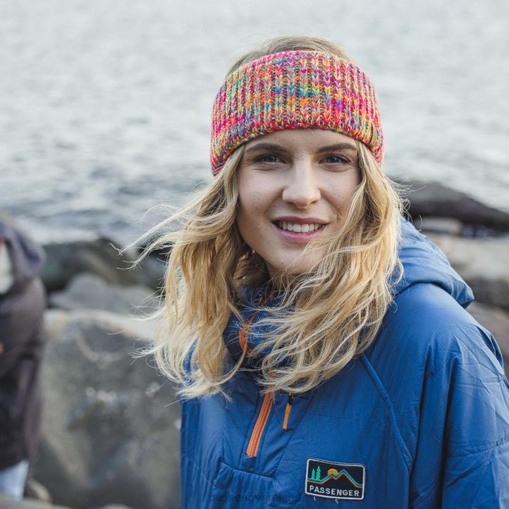 WoHeadwear Passenger 22N81055 Easterly Headband Multi-Pink Women Pink